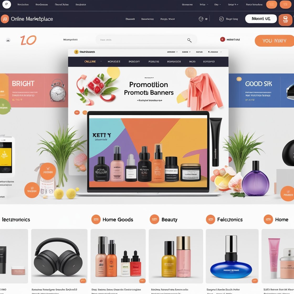 Leonardo_Phoenix_10_A_large_online_marketplace_homepage_mockup_0 سوبر ماركت كل شيء أبوابه مفتوحة (Noon )