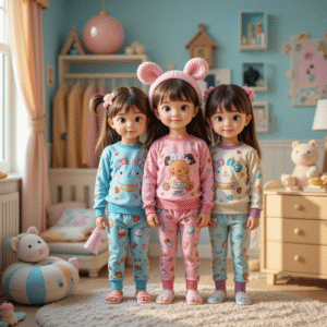 أزياء عائلية مرحة ومريحة